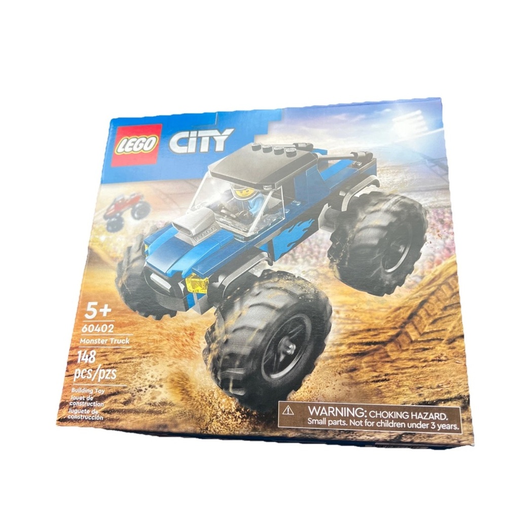 NWT LEGO City Blue Monster Truck Off-Road Toy, Mini Monster Truck 60402 - Picture 2 of 3